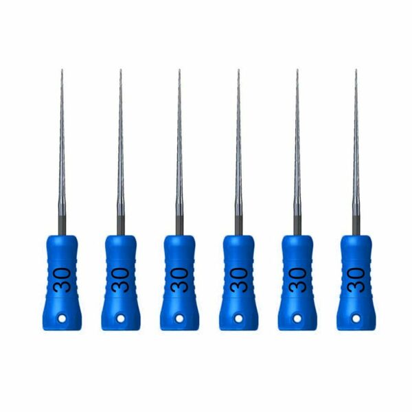 Спредер ручной FKG, для латеральной конденсации, 25 мм, №30/.02, никель-титан, 6 шт - фото 0