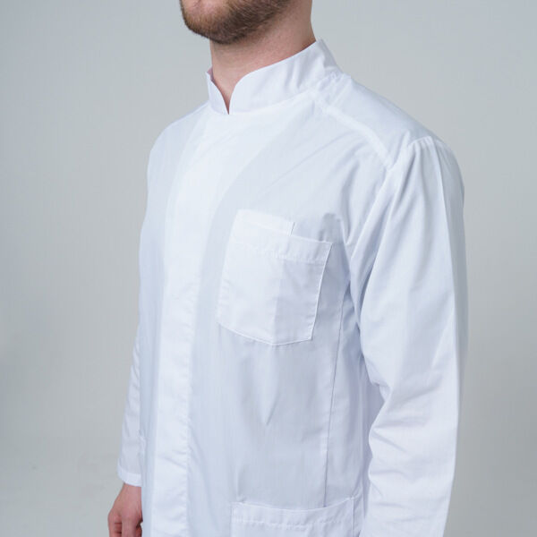 Халат мужской 68ТСД, белый, 52 - фото 1