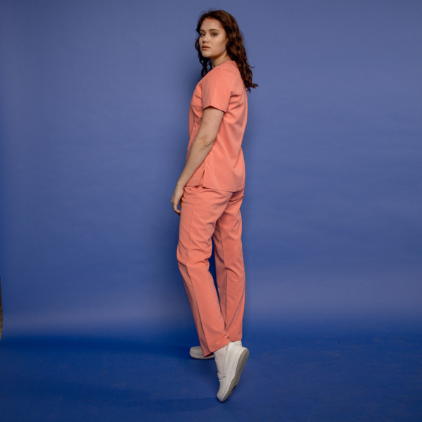 Туника женская 268 California, R122 коралловый, S - фото 2