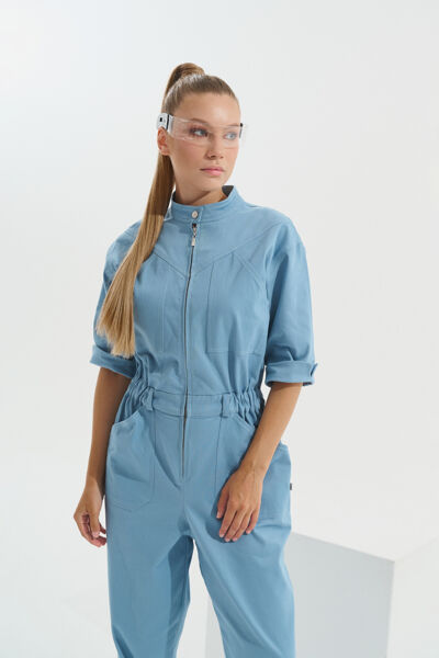 Комбинезон женский Тезис TZ490, голубой, 52 - фото 0