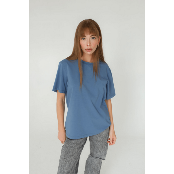 Футболка женская Тезис, синий, 48-50 - фото 1