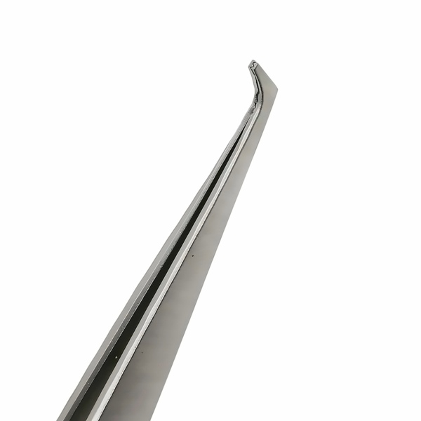 Пинцет ортодонтический Hu-Friedy, изогнутый, обратный, для брекетов, рифленые ультратонкие зубчики, сталь, 1 шт - фото 4