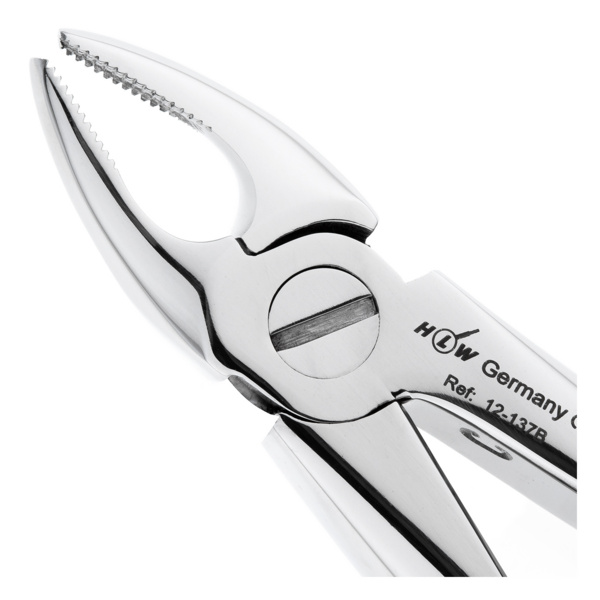 Щипцы для удаления зубов, детские, верхние резцы, с упором, прямые, анатомические - фото 4