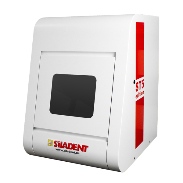 Стоматологический фрезерный станок Siladent SilaMill T5 Edition, для реставраций, 5 осей, сухая обработка дисков, фиксация DirectDisc
