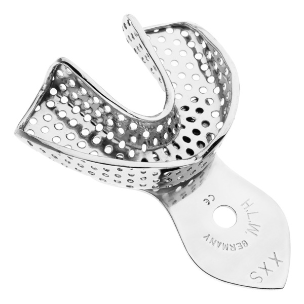 Ложка слепочная HLW, нижняя челюсть, размер XXS, 1 шт - фото 0