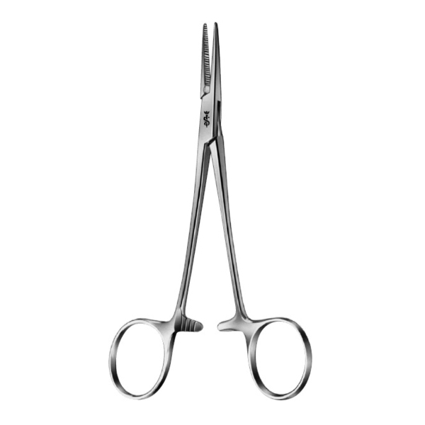 Зажим кровоостанавливающий по BABY-CRILE, прямой, длина 140 мм - фото 0