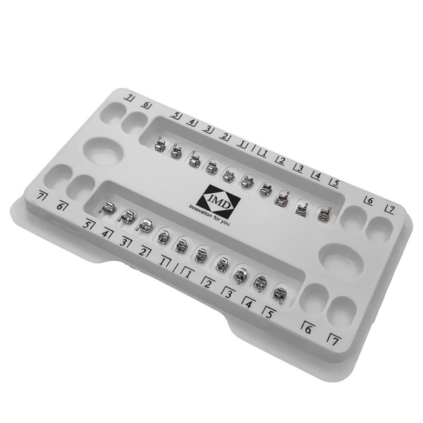 Комплект металлических брекетов IMD ProMIM Roth, самолигирующие, .022", 20 шт - фото 1