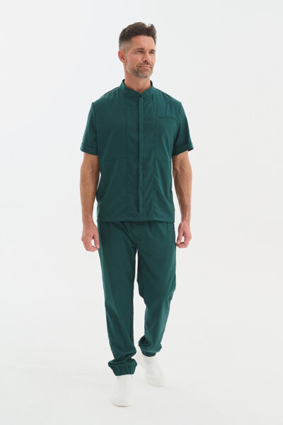 Джоггеры мужские Тезис TZ628, зеленый, 52 - фото 0