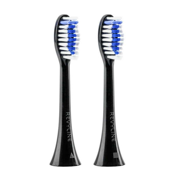 Насадка Revyline RL 015, для электрических звуковых зубных щёток, черный, 2 шт - фото 0