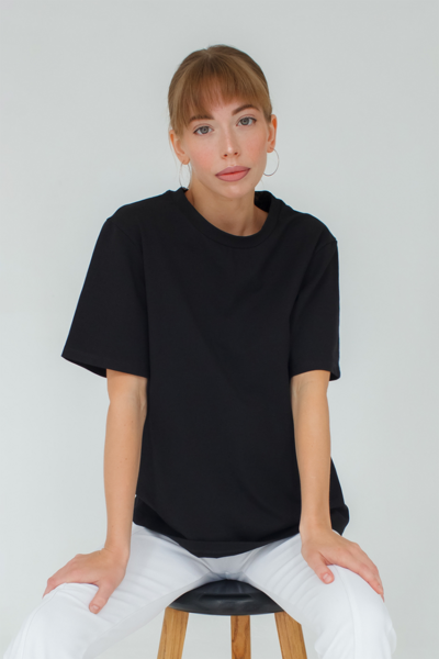 Футболка женская Тезис TZ111, черный, 48-50 - фото 1