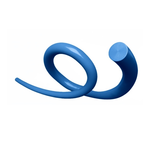 Шовный материал MyDent24 Полипропилен, нерассасывающаяся мононить 5/0 75 см, 2 колющие иглы 17 мм 1/2, синий, 12 шт - фото 1