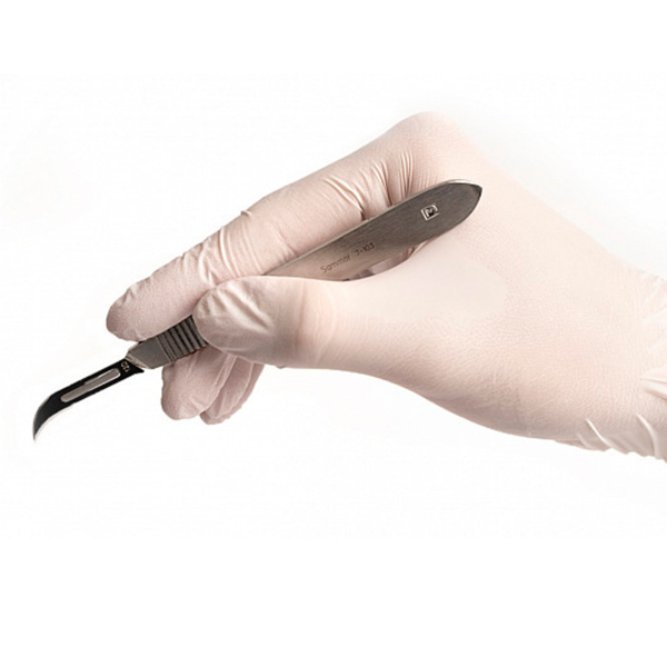 Лезвия для скальпеля №12D, двусторонние, изогнутые, 100 шт - фото 1