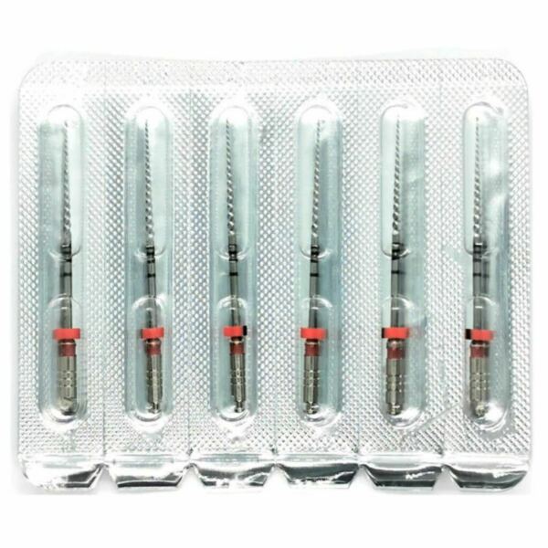 Файлы машинные Eurofile DK-Files, для препарирования каналов, 31 мм, №25/.06, никель-титан, 6 шт - фото 1