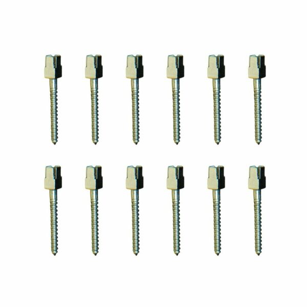 Штифт титановый внутриканальный ФОРМА ШВТА №L1, анкерный, для реставрации сильно поврежденных зубов, цилиндр, D=1.05 мм, L=12 мм, 12 шт - фото 0