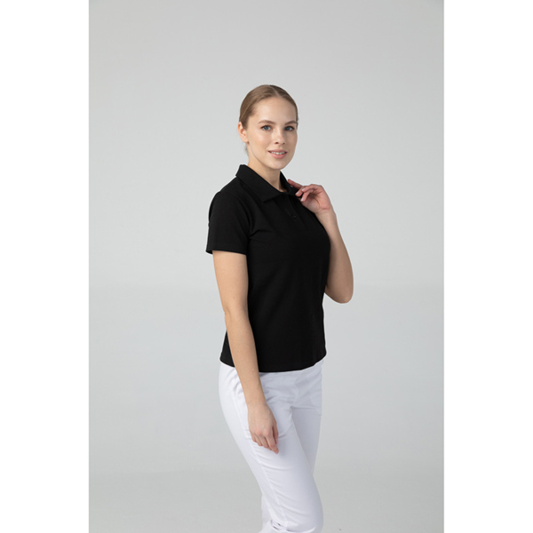 Поло женское, черный, 42 - фото 4