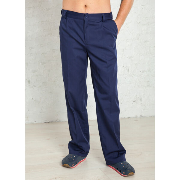 Брюки мужские WW710, синий, 46 - фото 0