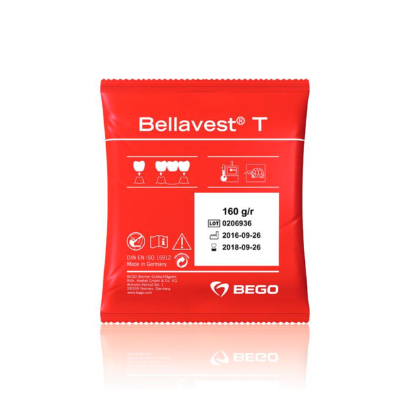 Bellavest T - паковочный материал для сверхточного литья, 80х160 г