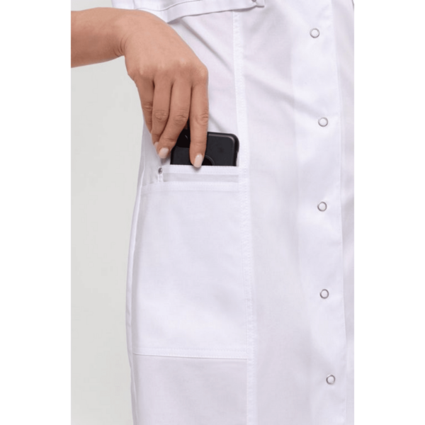 Халат женский 292 Ultra, 3/4 рукав, белый, 48 - фото 3