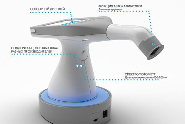 RAYPLICKER - спектрофотометр (переносной прибор для определения цвета зуба) - фото 4