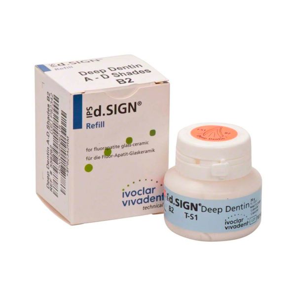IPS d.SIGN Deep Dentin A-D - дип-дентин, цвет B2, 20 г - фото 0