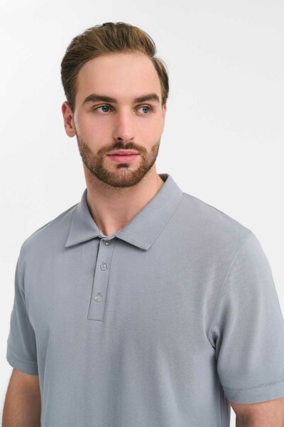 Поло мужское Тезис TZ550, серый, 52 - фото 1