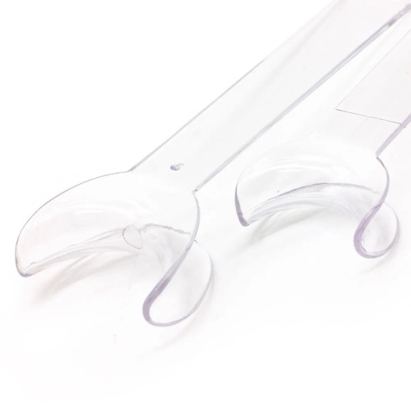 Ретрактор стоматологический Dentins, двусторонний, большой L, прозрачный, 2 шт - фото 4