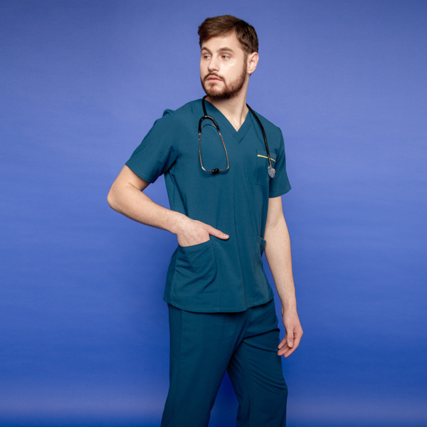 Туника мужская 245 Vermont, R176 сине-зелёный, XXL - фото 0