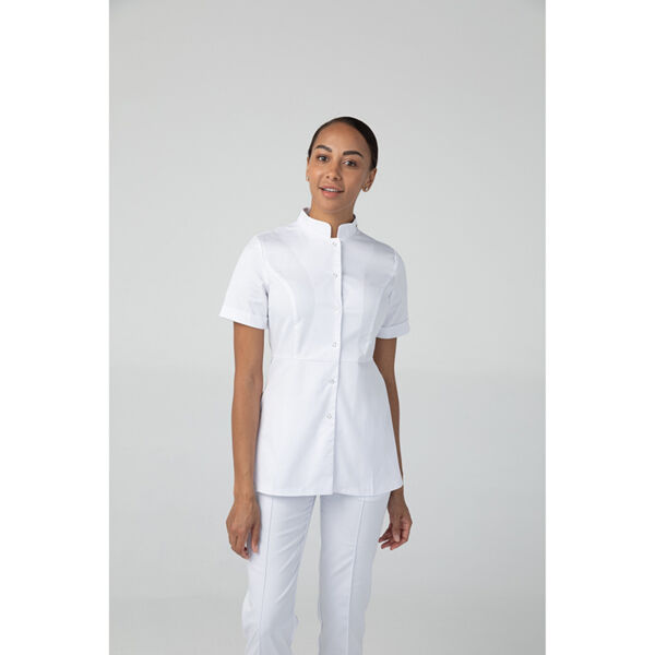 Туника женская Dr. Nice на кнопках, белый, 50 - фото 2