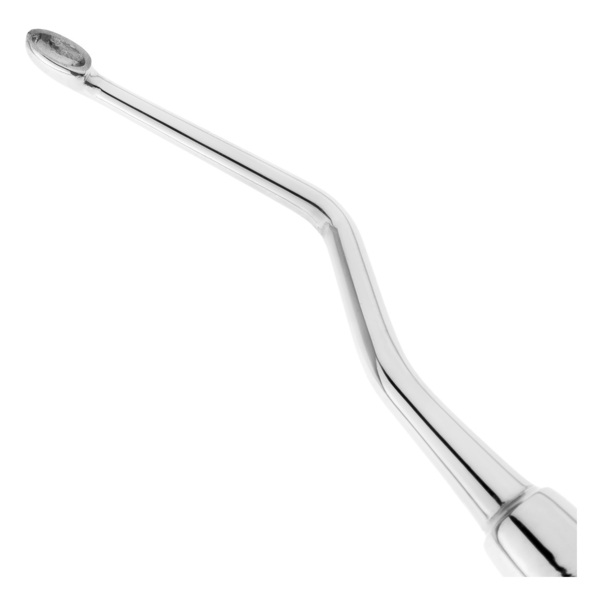 Ложка кюретажная Hemingway, овальная, 2,0 мм, угол терминального изгиба >90  - фото 1