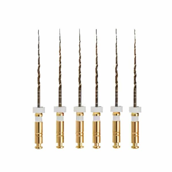 Файлы машинные Eurofile UltraFiles Gold, универсальный, 31 мм, №15/.06, никель-титан, 6 шт - фото 0