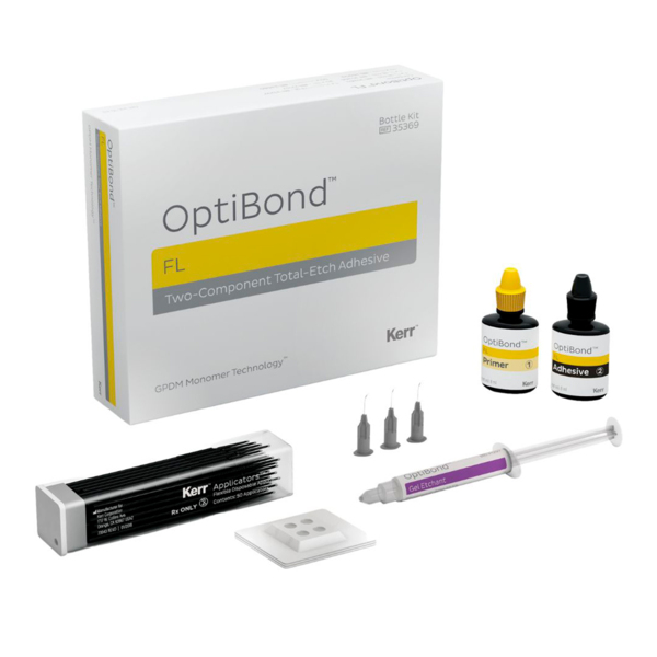 OptiBond FL Kit - адгезивная система, набор (8 мл, 8 мл, 3 г, принадлежности) - фото 0