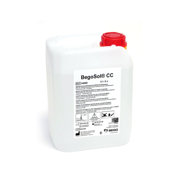 BegoSol CC - жидкость для замешивания паковочных материалов, 5 л