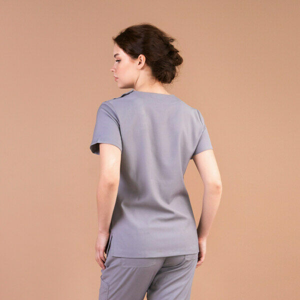 Туника женская Тезис TZ300, серо-бежевый, 52 - фото 1