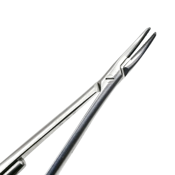 Иглодержатель Castroviejo #5021M, Perma Sharp, изогнутый, 14 см - фото 8