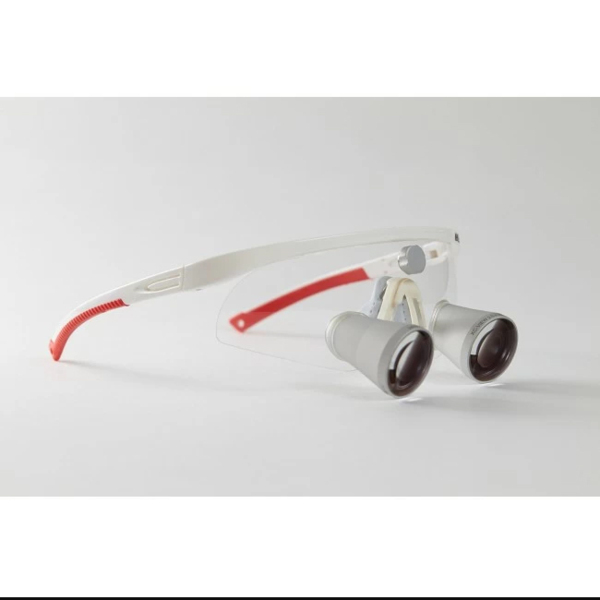 Бинокулярная лупа XC-View - 2,8х/420 мм, (PD31), прозрачный оранжевый - фото 2