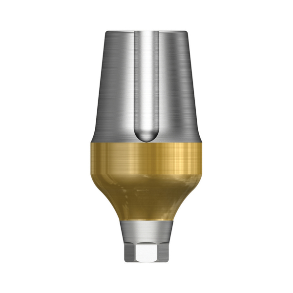 FreeForm ST - абатмент, D=7.0 мм, G/H=3.0 мм, Standart, 6-гран + винт Ebony Gold - фото 0