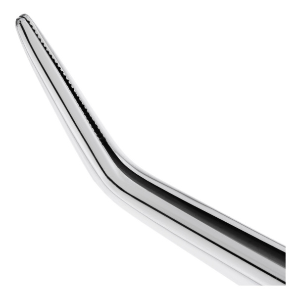 Пинцет анатомический HLW College 22-4*, изогнутый, с зажимом, 150 мм - фото 3