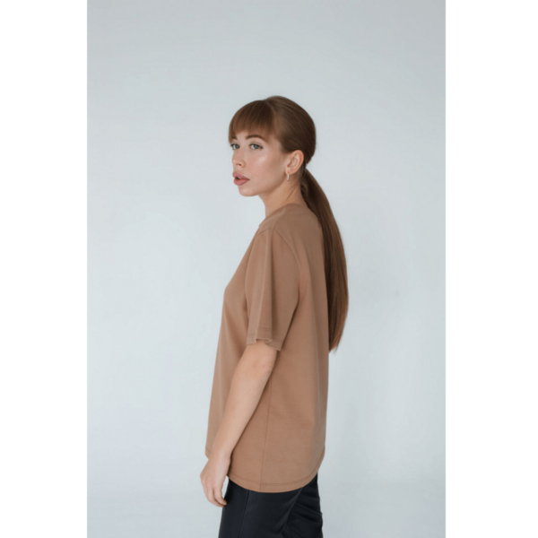 Футболка женская Тезис, бежевый, 52-54 - фото 2