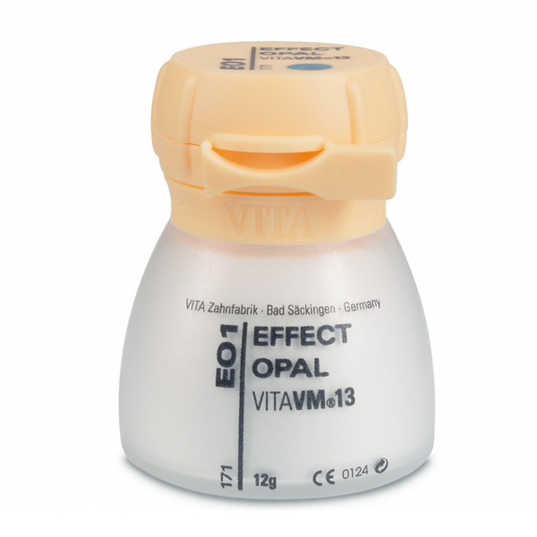 VITA VM 13 EFFECT OPAL - порошок для облицовки металлических каркасов, цвет EO1, 12 г - фото 0