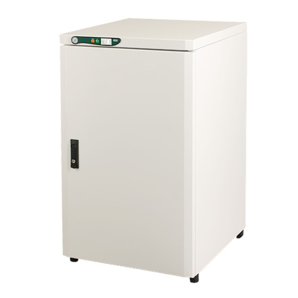 EKOM DK50 PLUS S/M - безмасляный компрессор для 1-й стоматологической установки с кожухом, с осушителем, с ресивером 25 л - фото 1