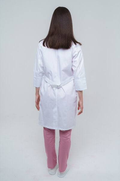 Халат женский Тезис TZ120, белый, 50 - фото 2