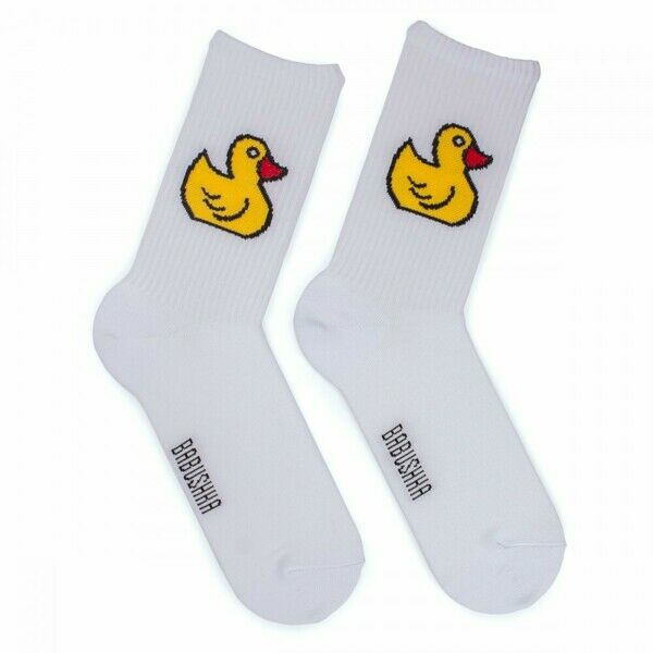 Носки мужские, "Кря-Кря", белый, 41-45 - фото 0