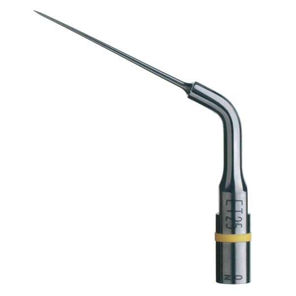 Насадка ультразвуковая Acteon ET25, эндодонтическая, для перелечивания и извлечения обломков инструментов, средняя, конус 3%, L=25 мм, титан-ниобий, 1 шт - фото 0