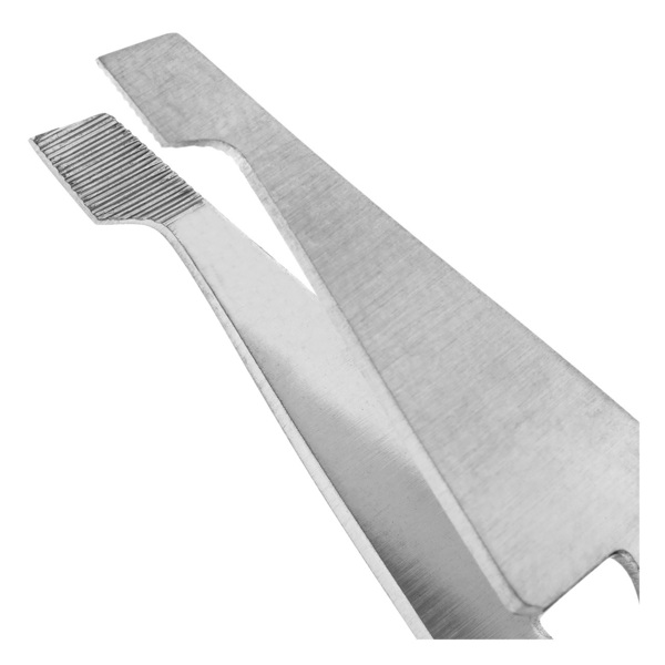 Пинцет ортодонтический HLW H-301*, обратный, изогнутый, для брекетов, 130 мм - фото 3