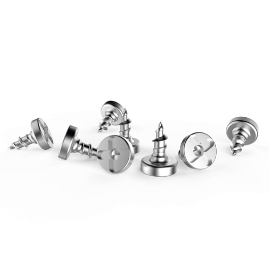 Винт для фиксации мембран, высота головки 0,5 мм, Ø 1.4x4.0 мм, 15 шт - фото 1