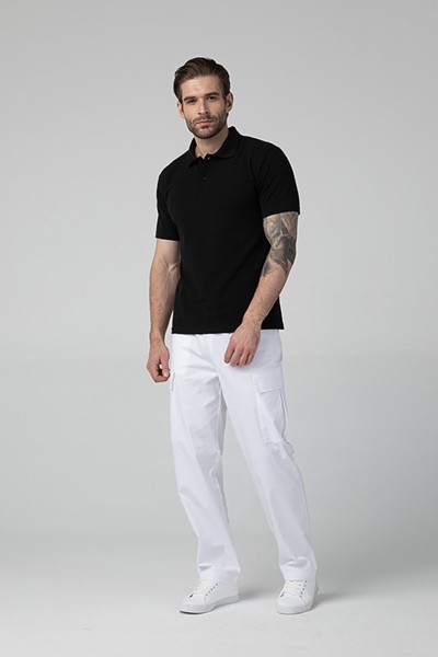 Поло мужское, черный, 50 - фото 3