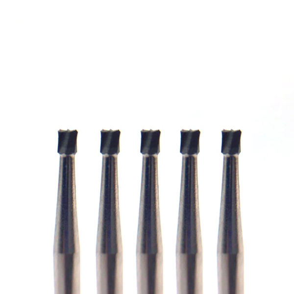 Бор твердосплавный 02, обратный конус, D=1.2 мм, RA, 5 шт - фото 0