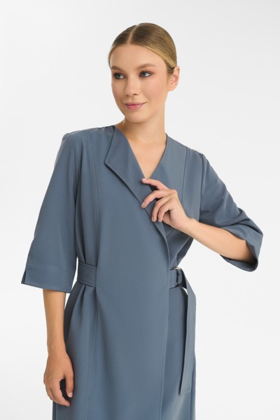 Халат-платье Тезис TZ150, синий, 50 - фото 1