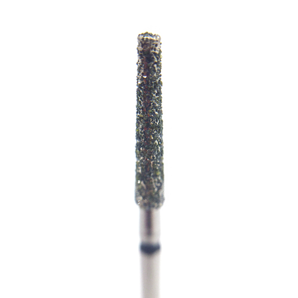 Бор алмазный 848SG, конус усеченный, D=1.8 мм, L=10.0 мм, FG, черный, 5 шт - фото 0