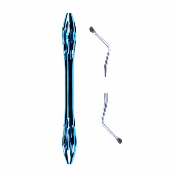 Распатор Микрохирургические технологии, стоматологический, для отслаивания надкостницы от кости, двусторонний, 4.0х4.0 мм, длина 183 мм, ручка А, 1 шт - фото 0